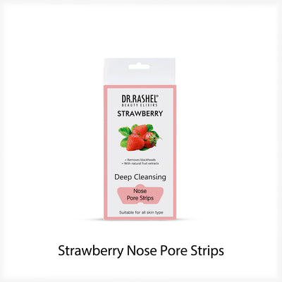 Whiteheads Remover Nose Strips Strawberry (10 STRIPS)