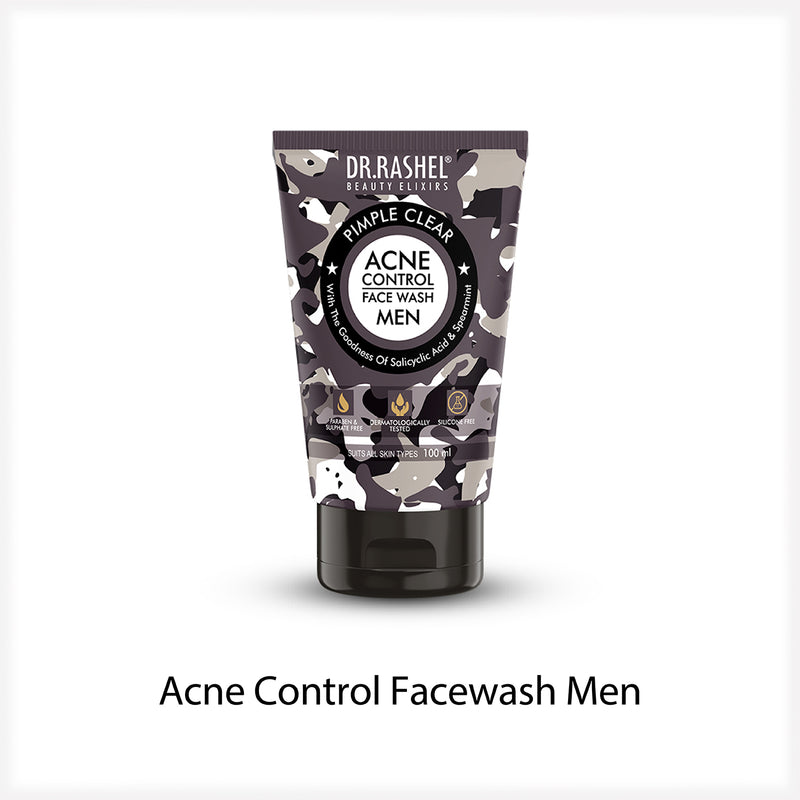 ACNE CONTROL FACE WASH FOR MEN - 100 ML