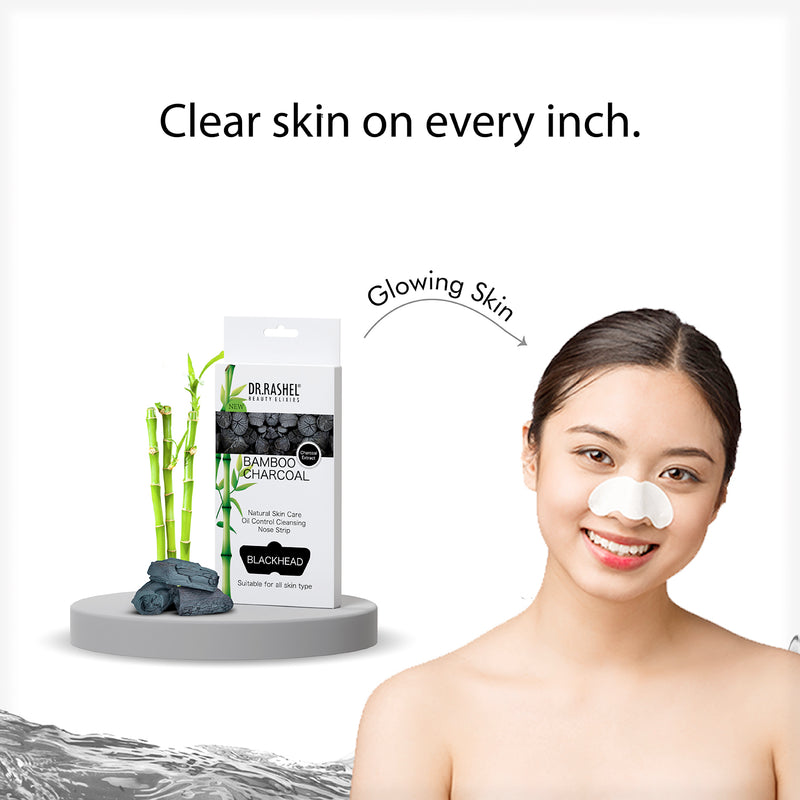 Bamboo Charcoal Nose Strips for Blackheads (10 Strips)