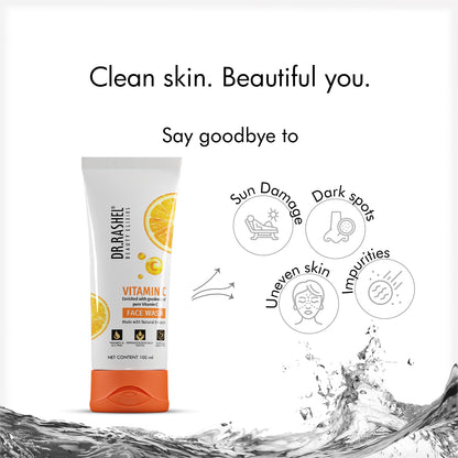 face wash with vitamin c