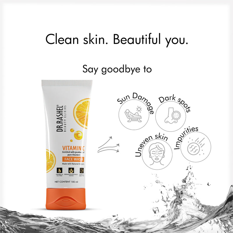 face wash with vitamin c