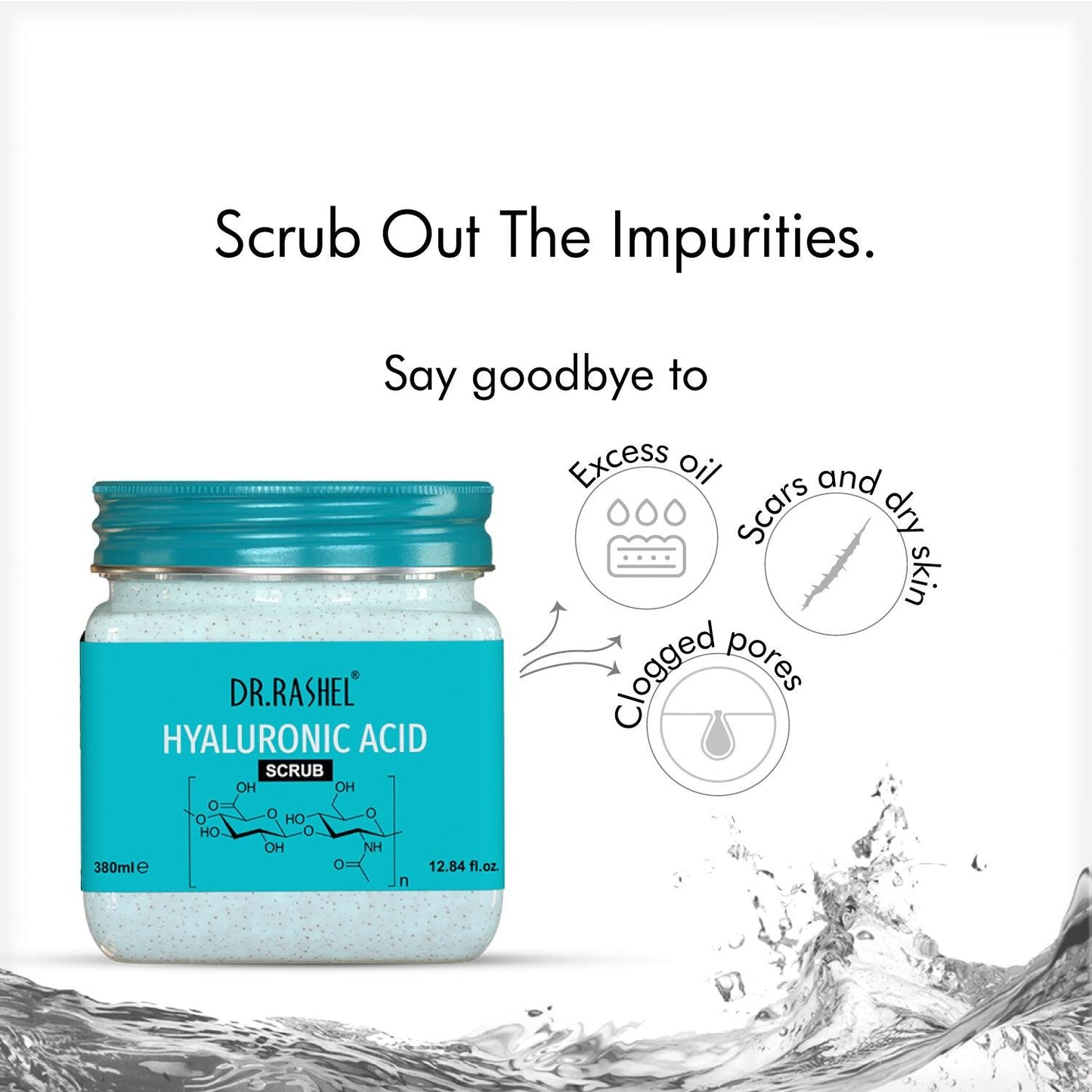 hyaluronic acid face scrub