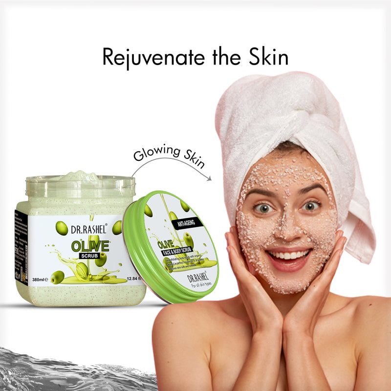 olive face scrub