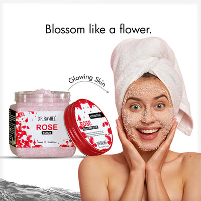 rose scrub benefits