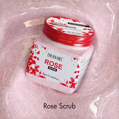 rose scrub for face