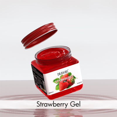 strawberry gel