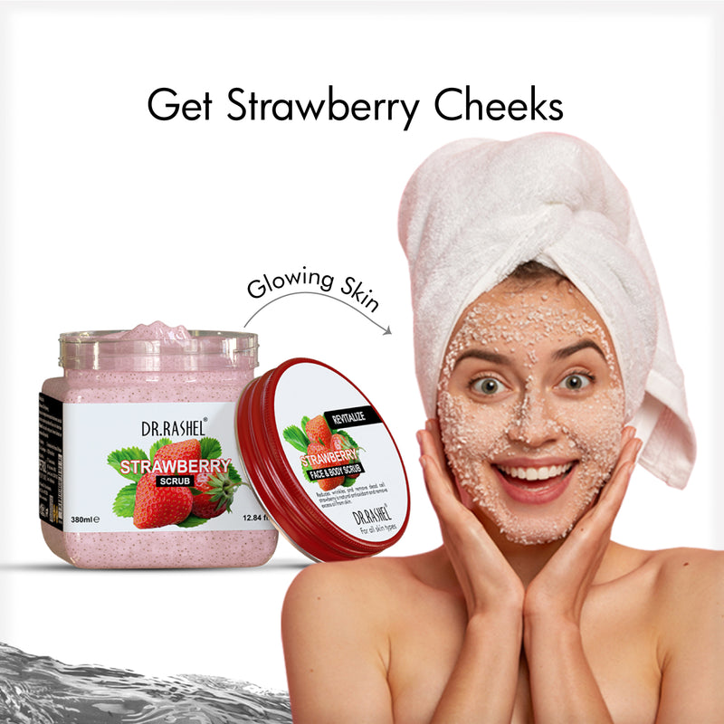 strawberry scrub for face